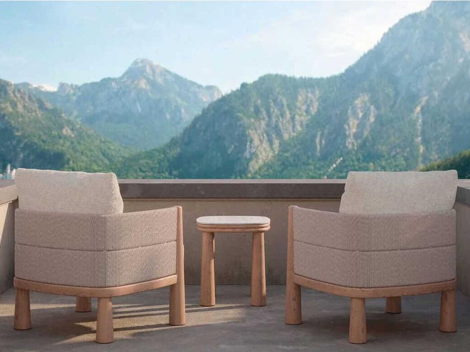 Biscayne Teak Lounge Set