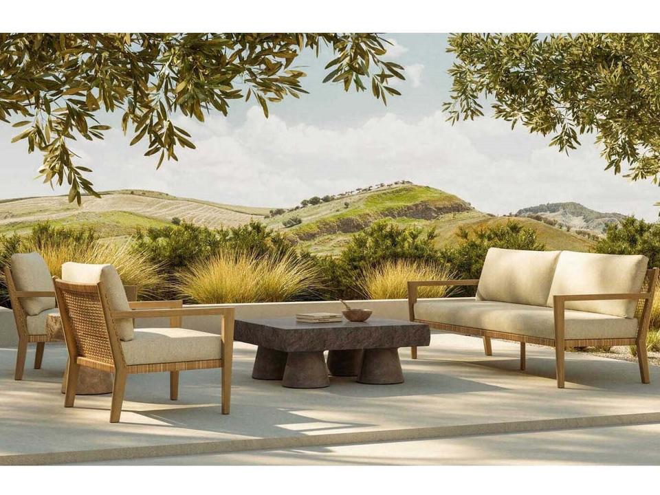 Bozeman Wicker Lounge Set