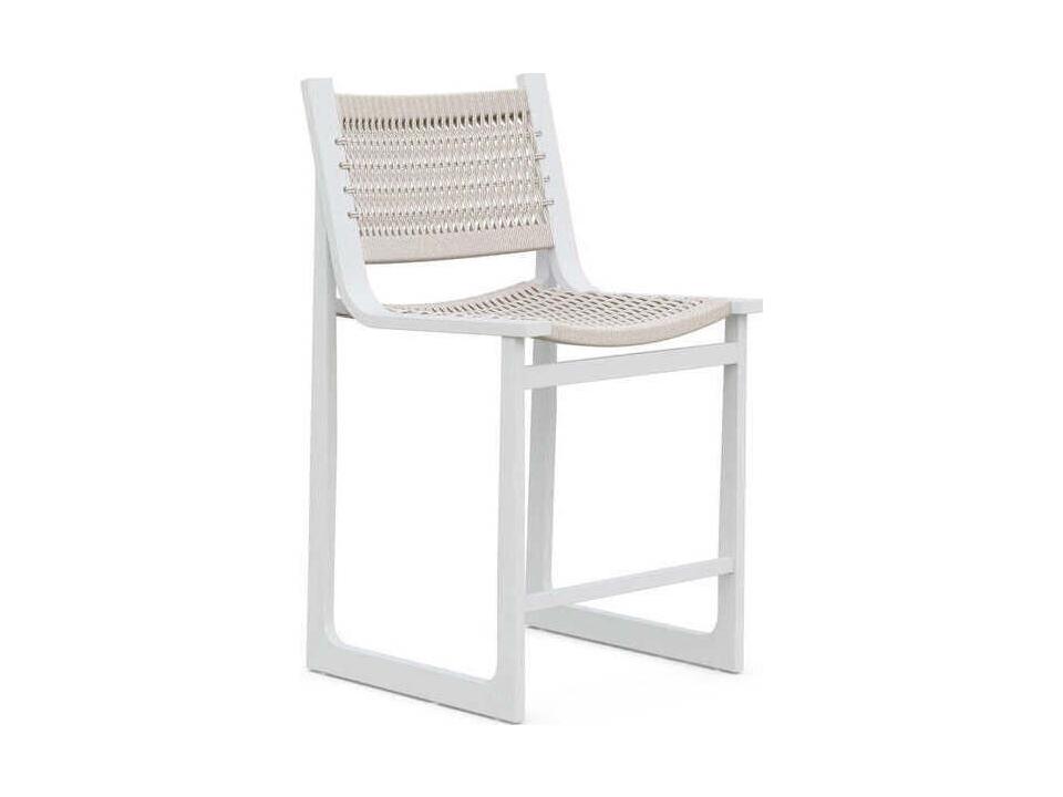 Cozumel Aluminum Rope Bar Stool
