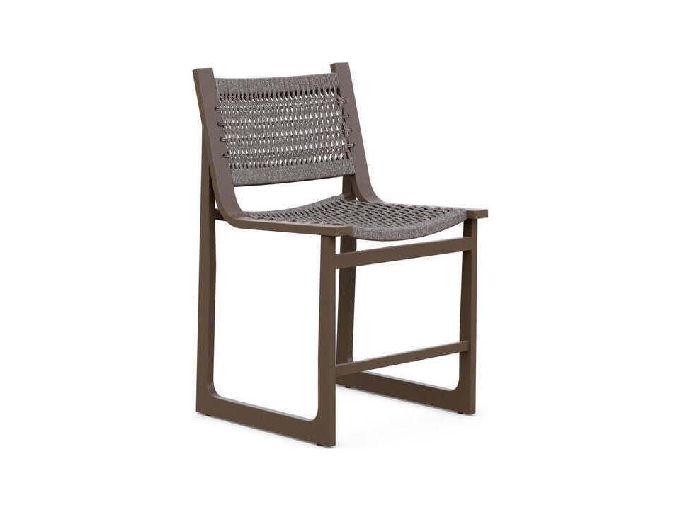 Cozumel Counter Stool Bronze All-Weather Rope