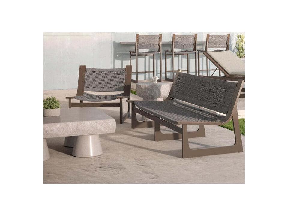 Cozumel Brown Patio Lounge Set