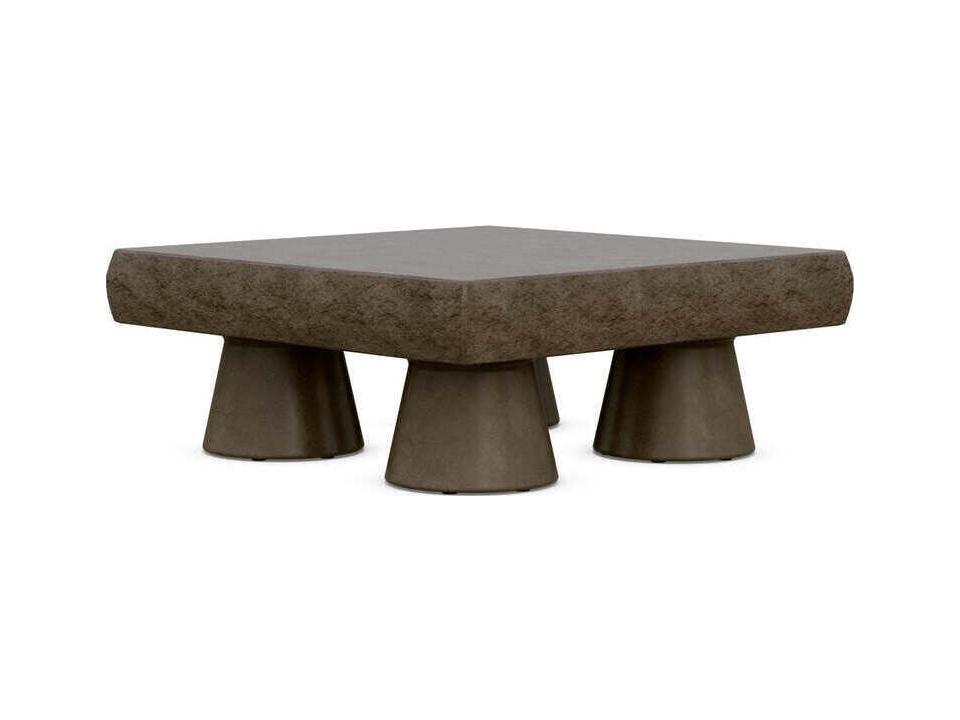 Pensacola Square Coffee Table in Umber Concrete
