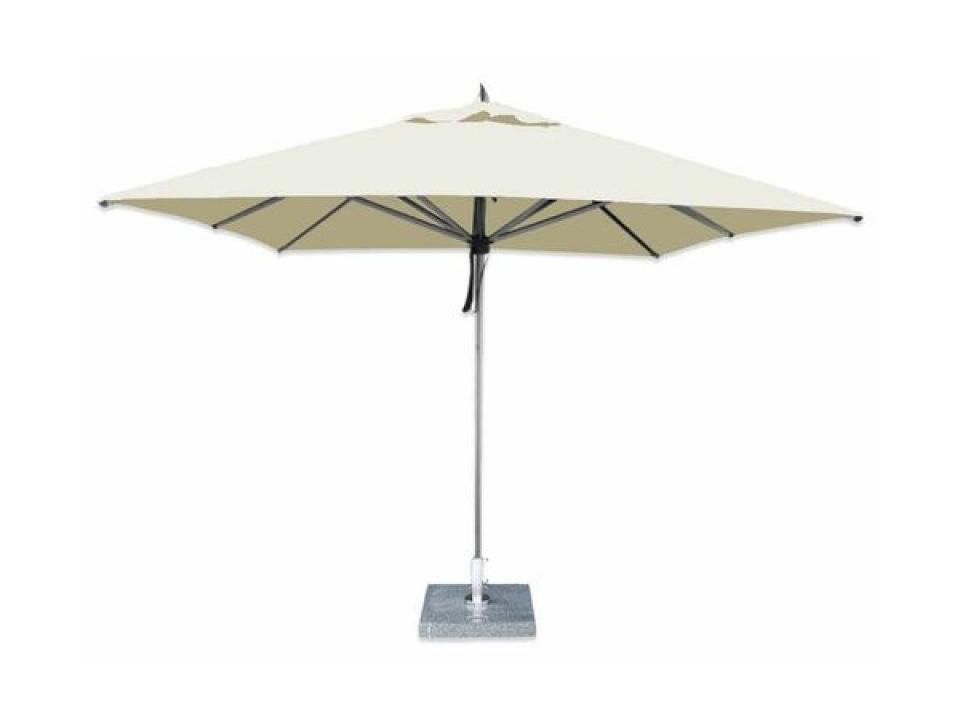 11 Foot Hurricane Square Aluminum Patio Umbrella