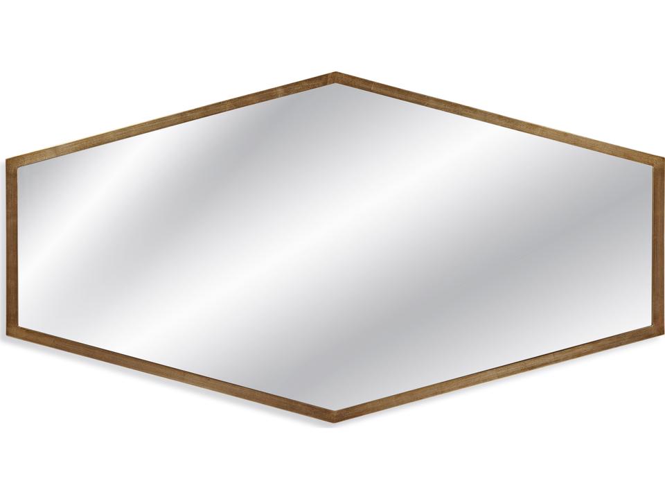 Haines Wall Mirror Hollywood Glam Gold Leaf