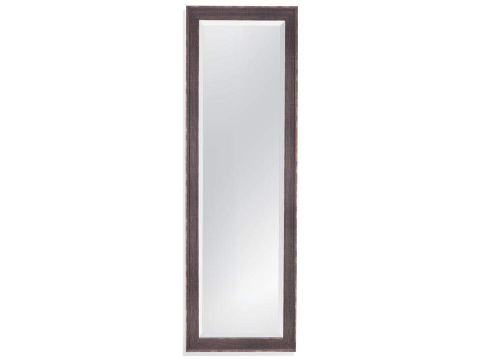 Jameson Rectangle Floor Mirror in Bronze with Beveled Edge