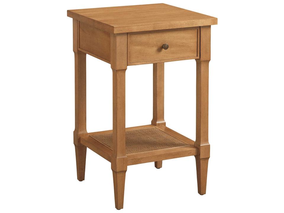Laguna Bay 1-Drawer Nightstand in Table Rock Finish