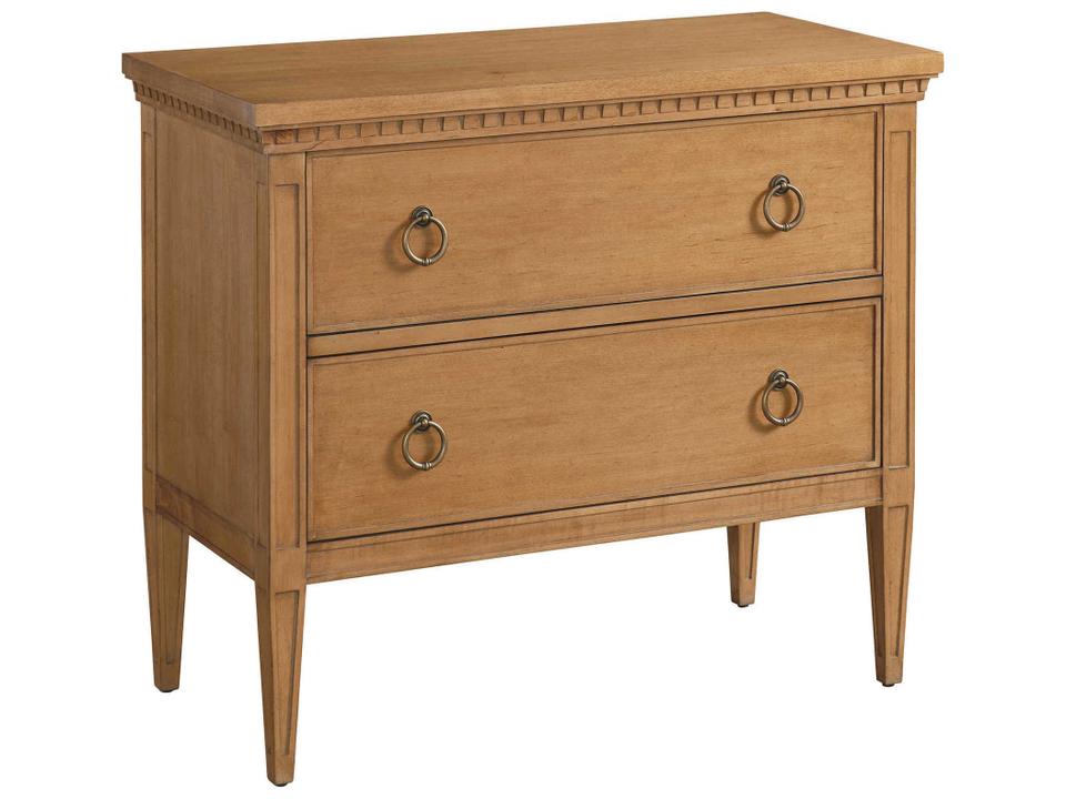 Laguna 2-Drawer Dartmoor Bachelor's Chest with Soft-Close Drawers in Table Rock