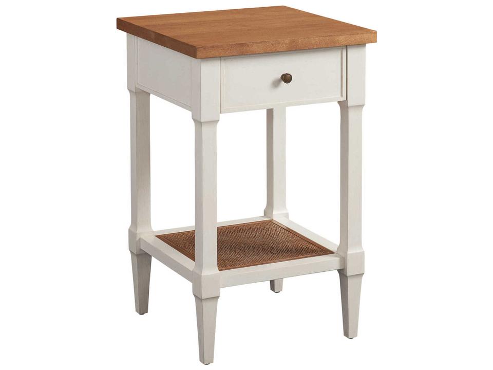 Laguna Bay Night Table in Tides and Table Rock Finish
