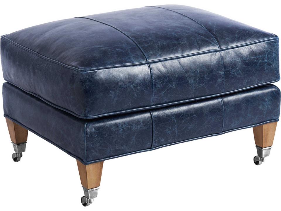 Sydney Leather Ottoman
