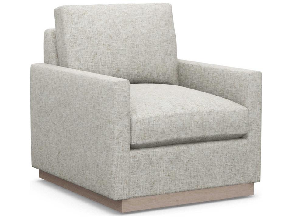 Meadow View Transitional Upholstered Swivel Accent Chair