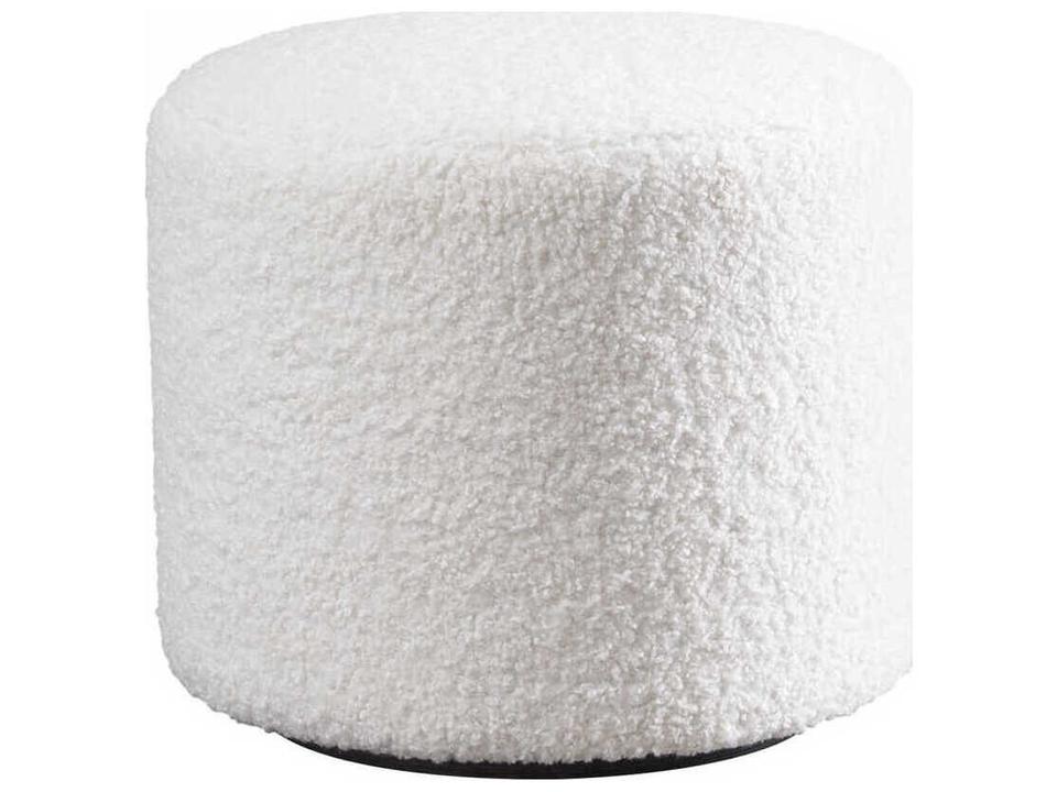 Upholstery Three Arch Swivel Ottoman