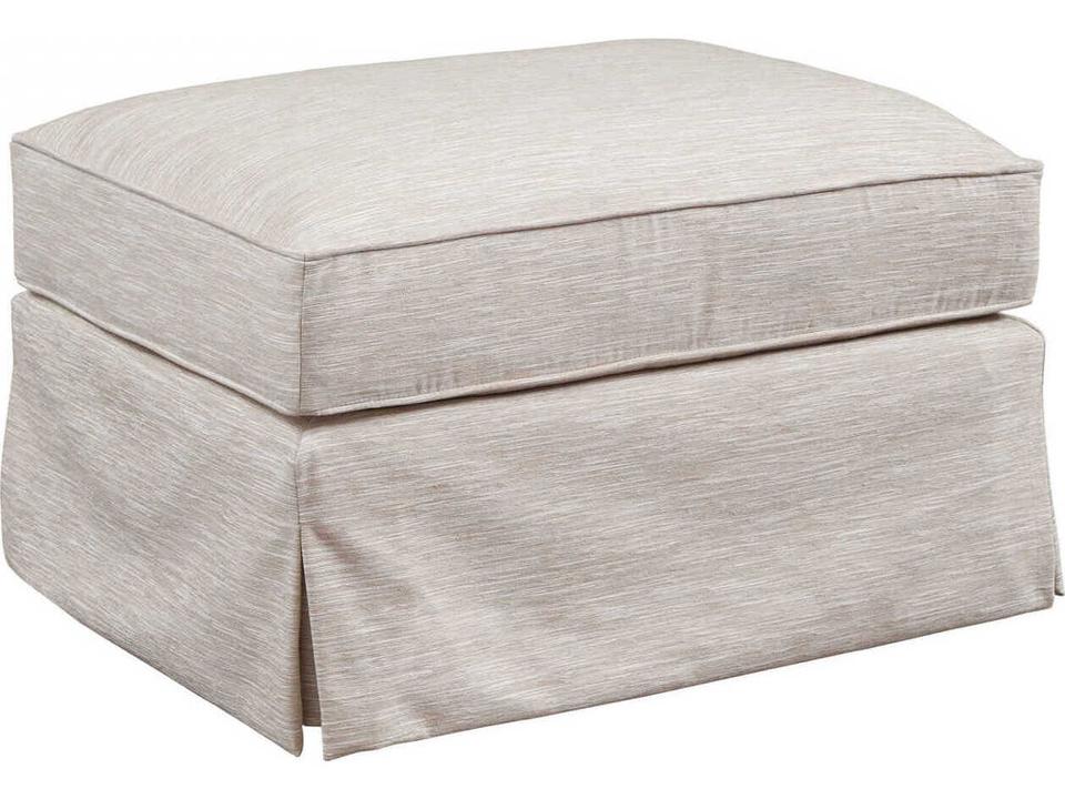El Moro Upholstered Ottoman with Ultra Down Cushion