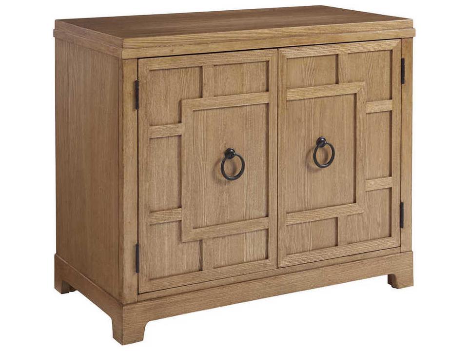Newport Collins Bachelor's Chest with Fretwork in Sandstone Finish