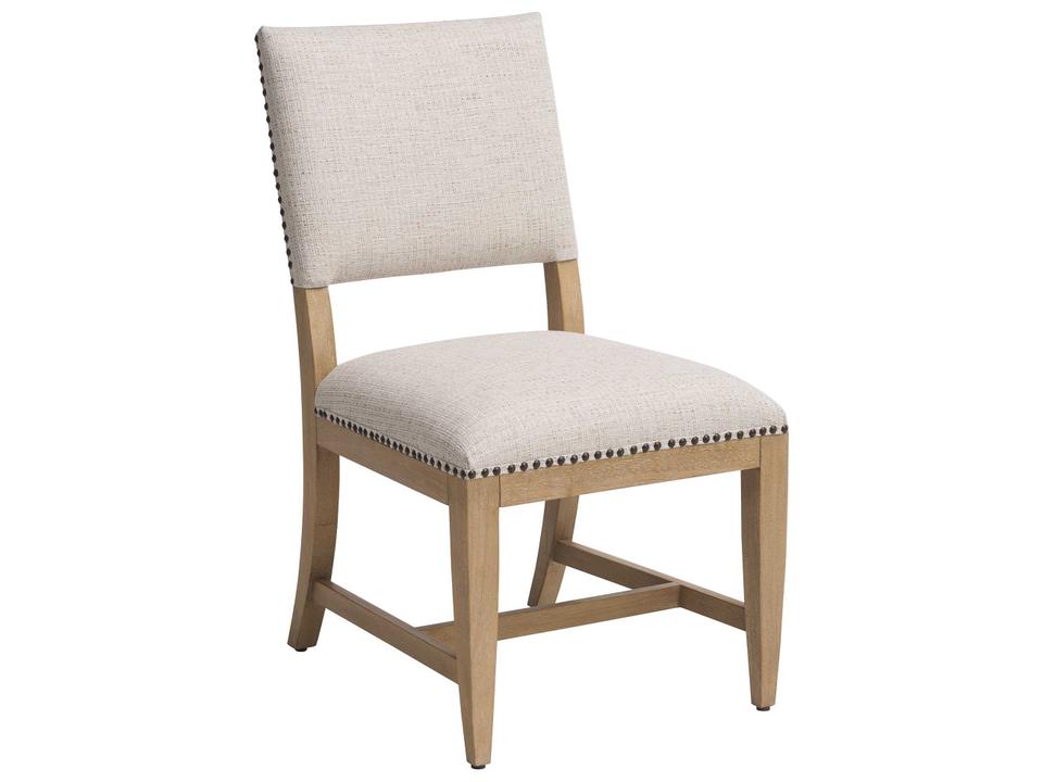 Montecito Colburn Upholstered Dining Side Chair with Nailhead Trim