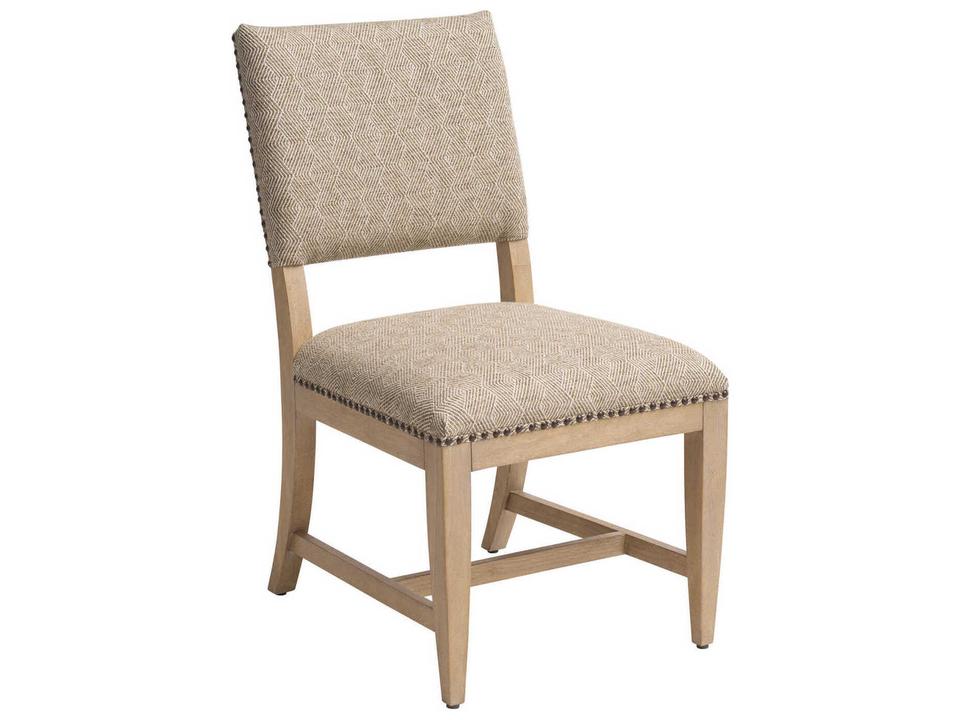 Montecito Colburn Upholstered Dining Side Chair with Nailhead Trim