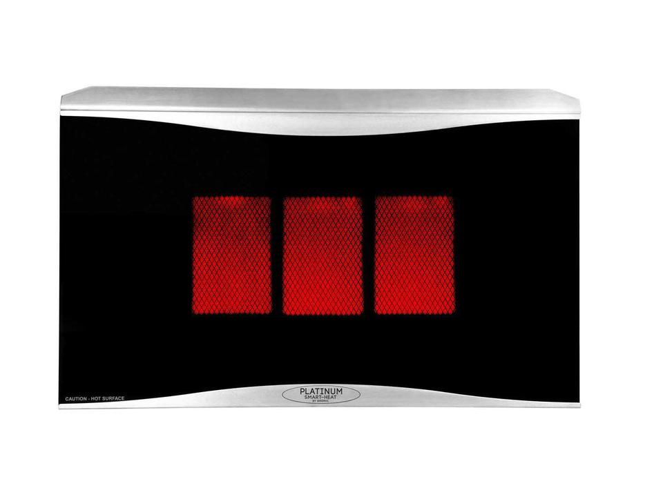 Stainless Steel Platinum Smart-Heat Gas 3 Burner Radiant Heater