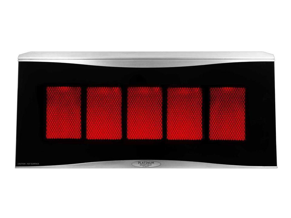Stainless Steel Platinum Smart-Heat Gas 5 Burner Radiant Heater