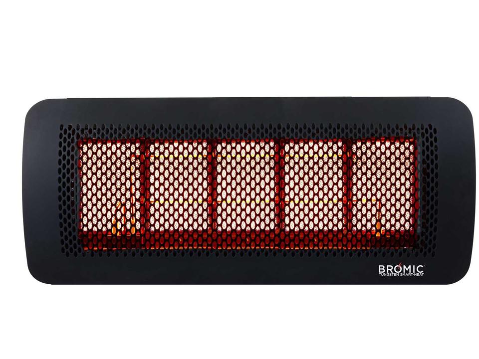 Stainless Steel Tungsten Smart-Heat Gas 5 Burner Radiant Heater