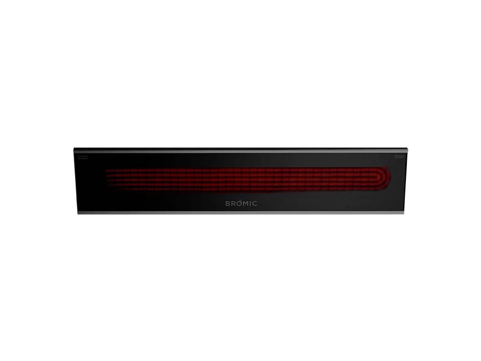 Electric Platinum Smart Heat Black 3400 Watt Mounted Patio Heater