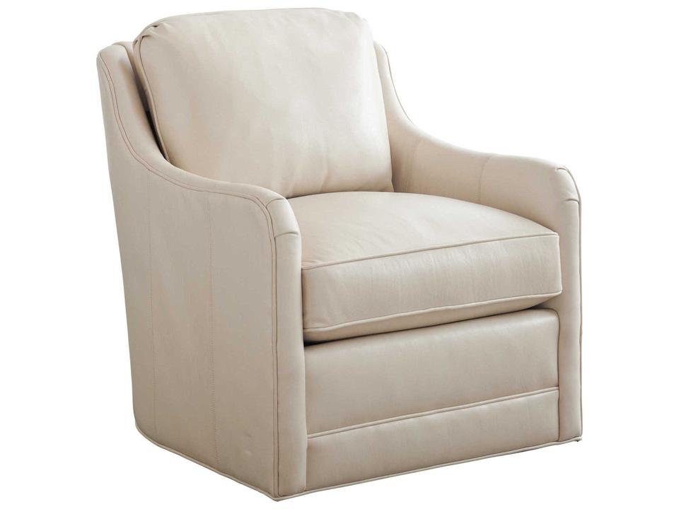 Glenhaven Fabric Swivel Accent Chair