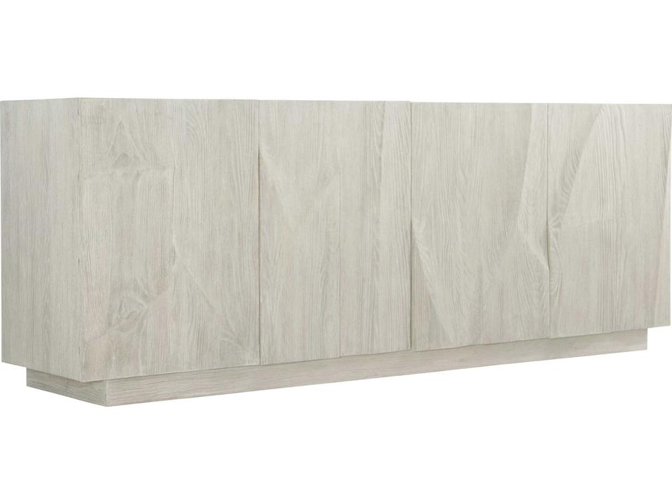 Alvarez Entertainment Credenza in Jicama White Oak Veneer