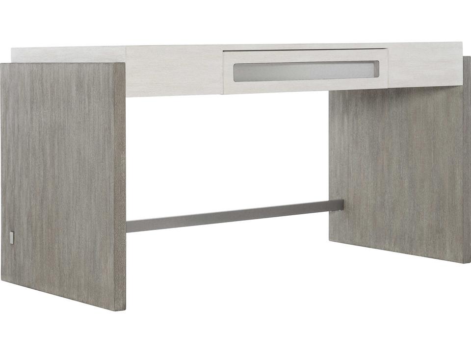 Foundations Desk Minimalist Modern Acacia Wood
