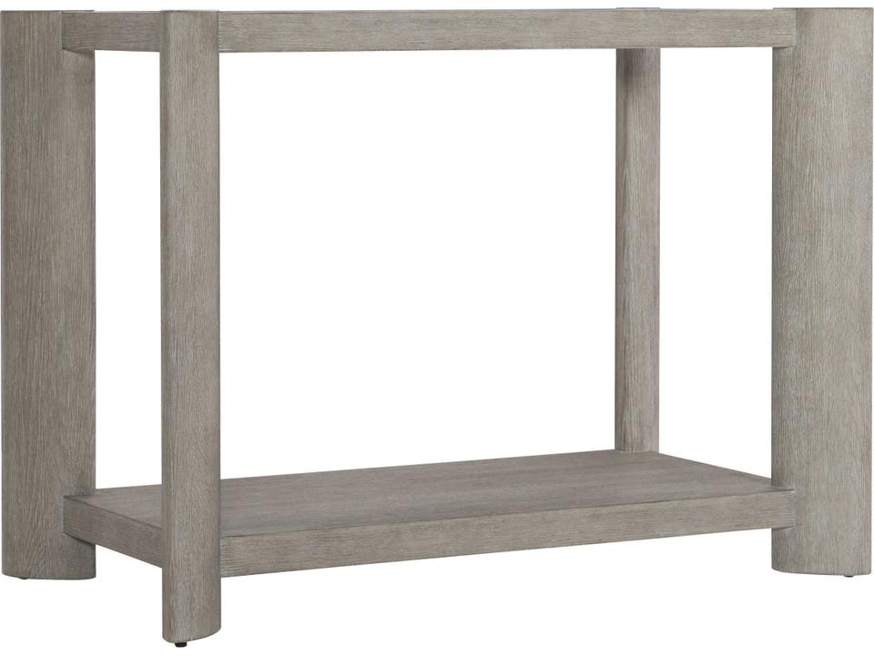 Arlyn Open Nightstand in Flaxen White Oak Finish