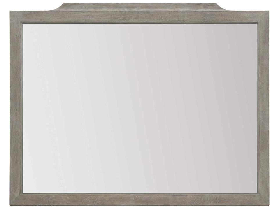 Albion Rectangular Wall Mirror with Pewter Finish
