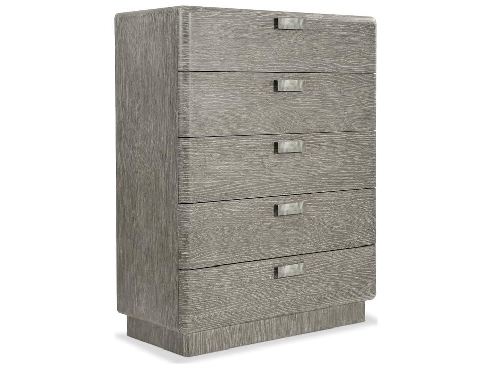 Monolith 5-Drawer Tall Drawer Chest in Puma Finish