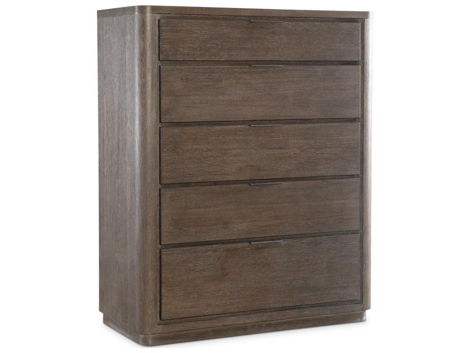 Outline Tall Drawer Chest in Cassel Wire-Brushed Oak