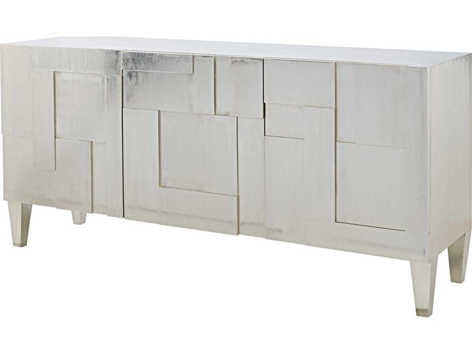 Interiors Carleton German Silver Entertainment Credenza