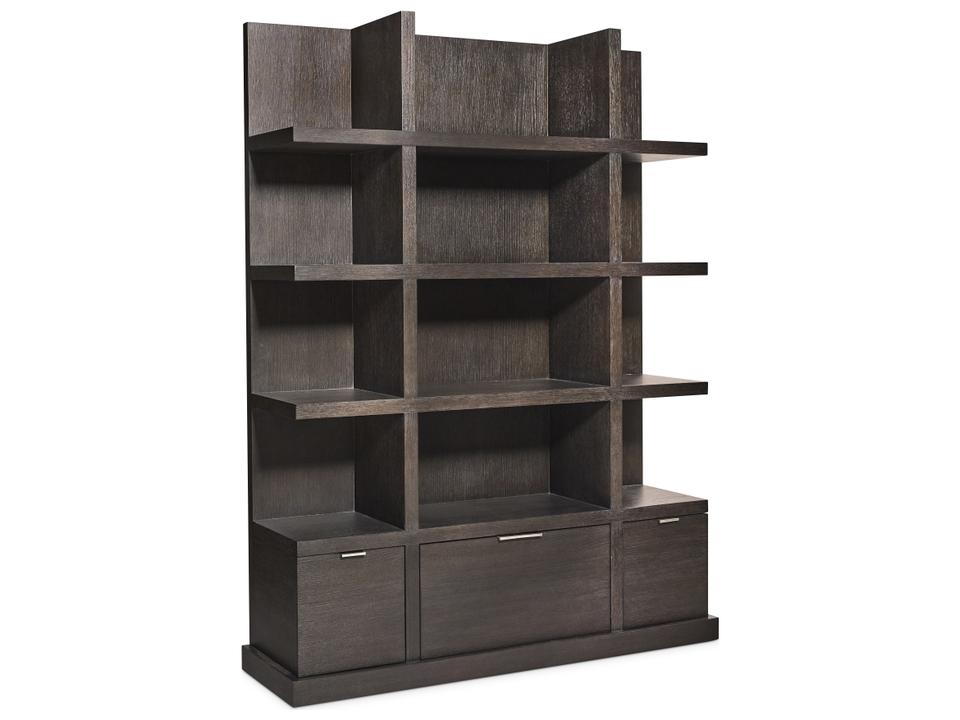 Geneve Brown Bookcase