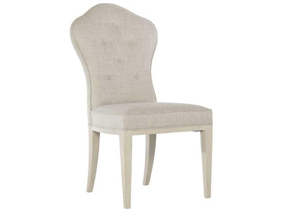East Hampton Upholstered Dining Side Chair with Button Tufting