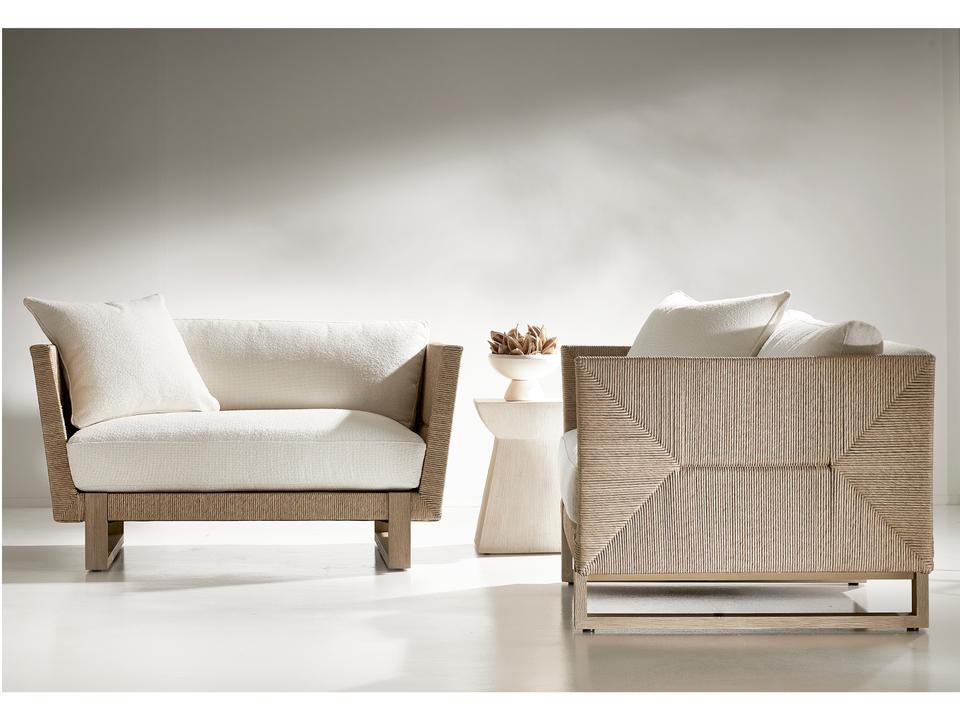 Casitas Wood Cushion Lounge Set