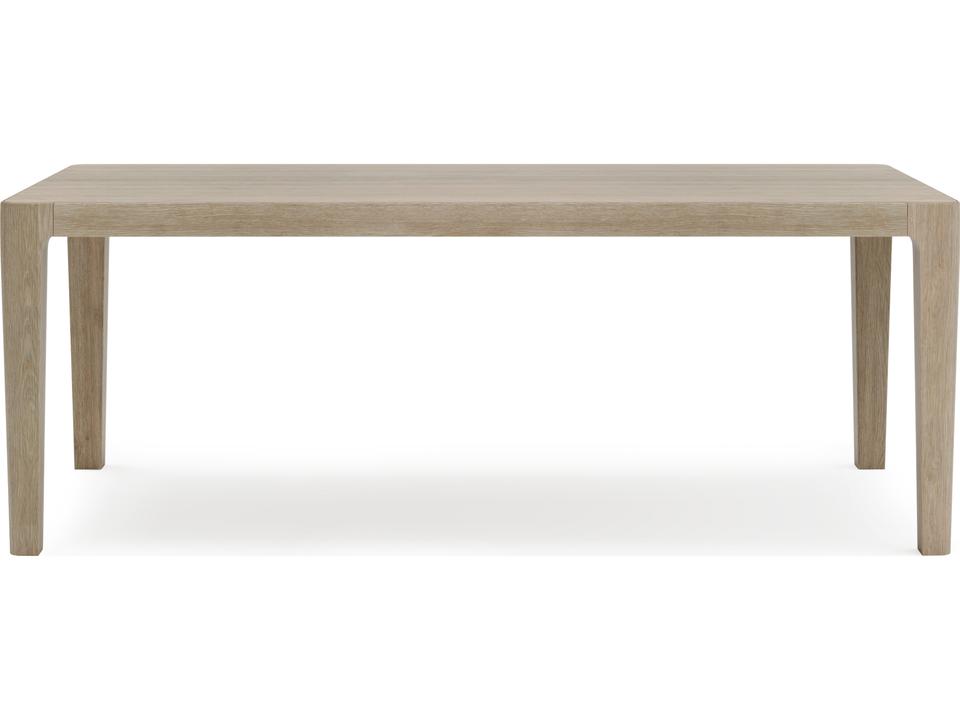 Edenton 79-Inch Rectangle Dining Table in Sea Oat Teak