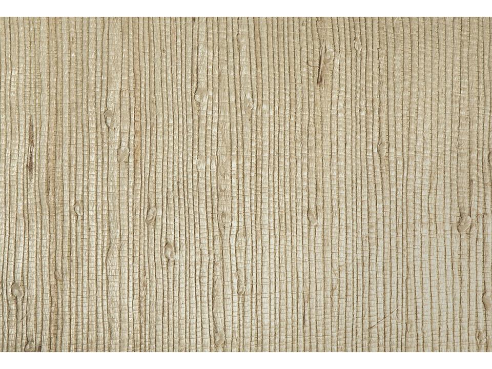 Kenneth James Martina Beige Grasscloth Wallpaper