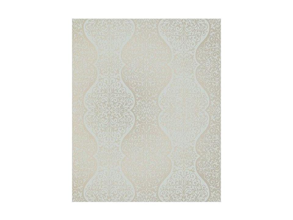 Decorline Cadence Blue Scroll Wallpaper