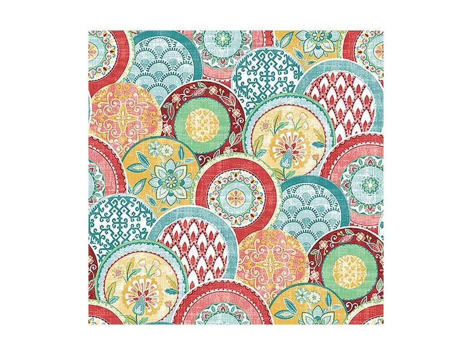 A-street Prints Laguna Coral Plate Wallpaper