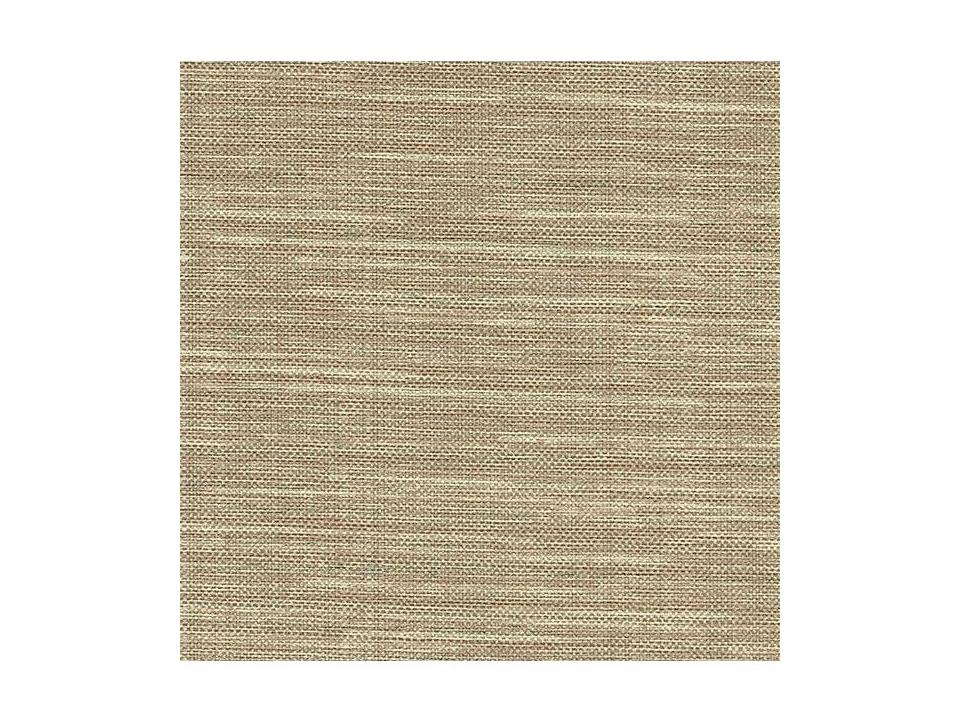 Warner Textures Bay Ridge Chestnut Linen Texture Wallpaper
