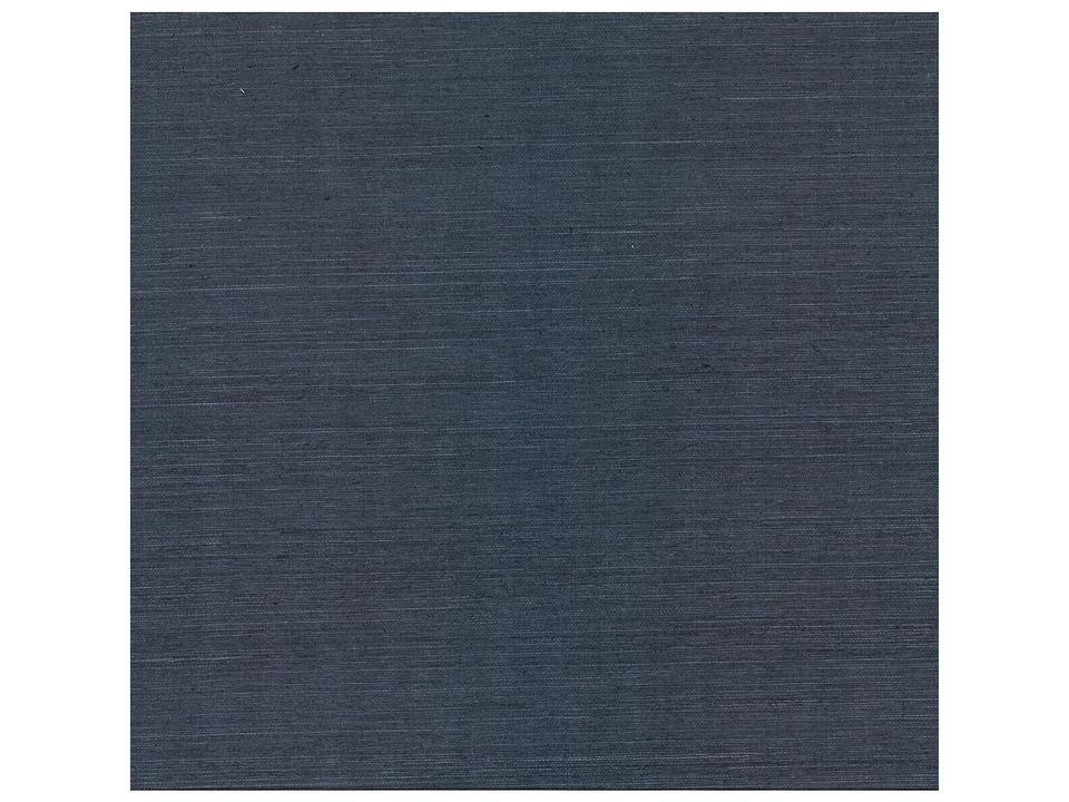A-street Prints Peninnsula Navy Sisal Grasscloth Wallpaper