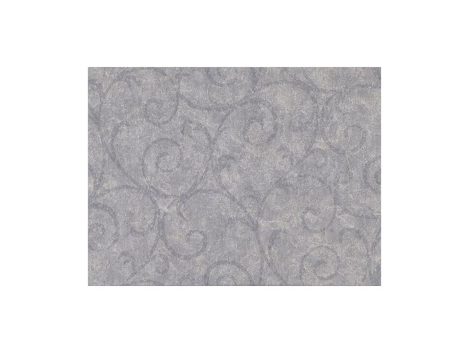 Warner Textures Sansa Slate Plaster Scroll Wallpaper