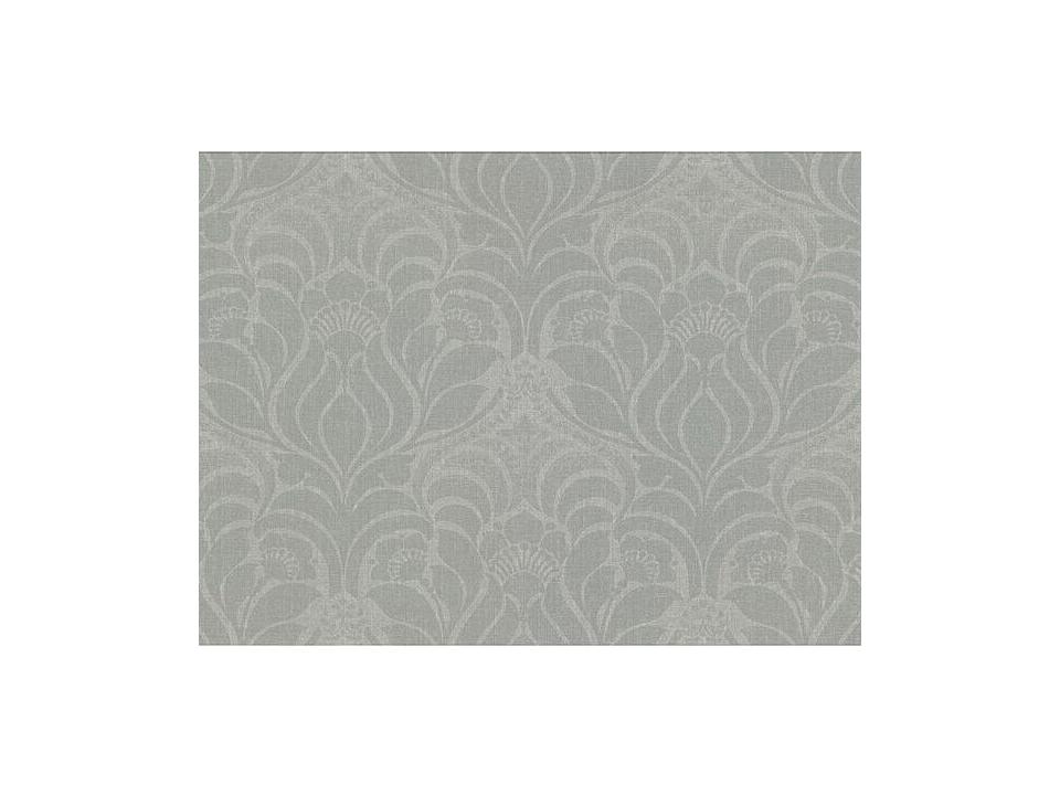 Warner Textures Sandor Sage Damask Wallpaper