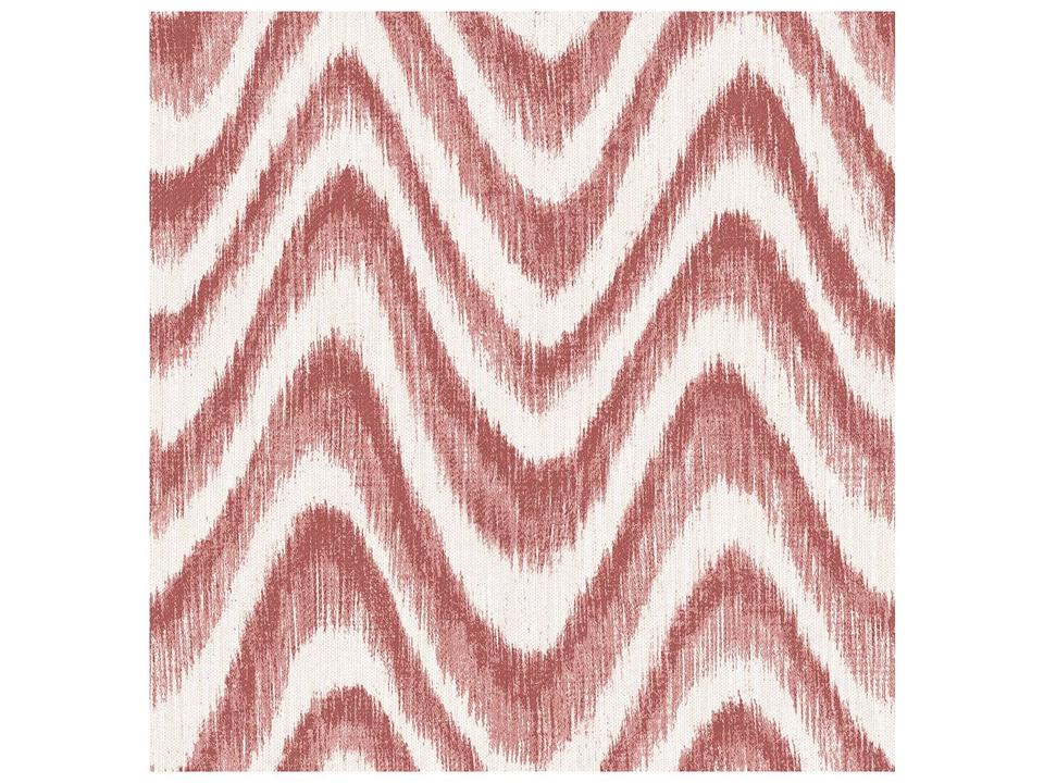A-street Prints Bargello Red Faux Grasscloth Wave Wallpaper
