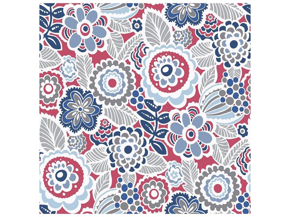 A-street Prints Lucy Red Floral Wallpaper