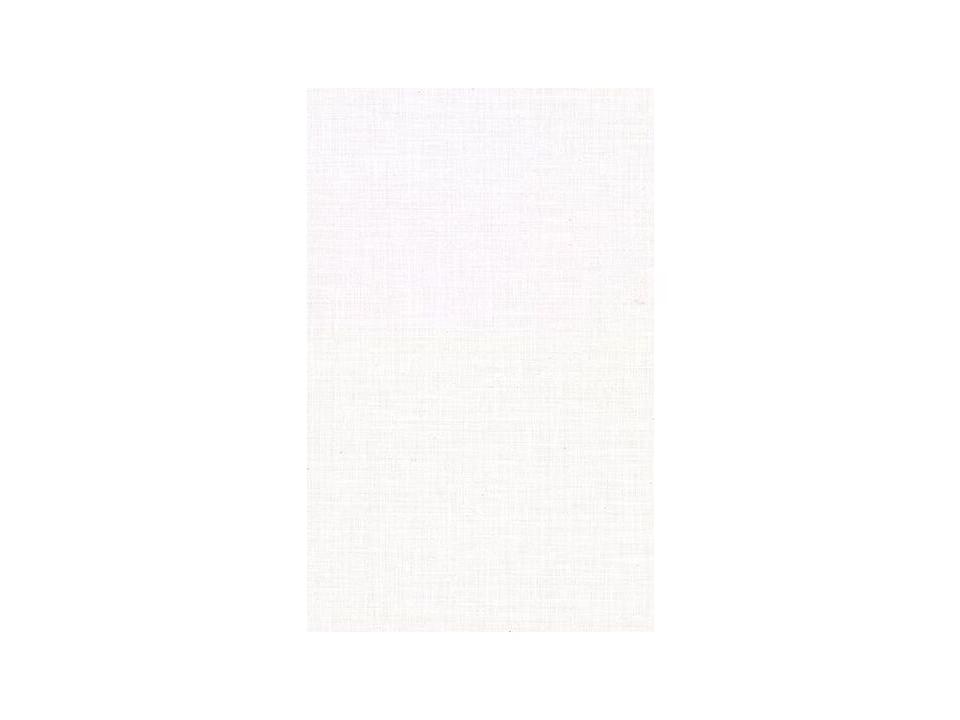 Warner Upton White Faux Linen Wallpaper