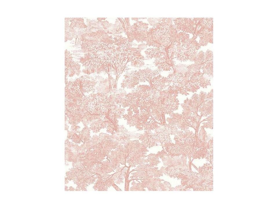 Chesapeake Spinney Rose Toile Wallpaper