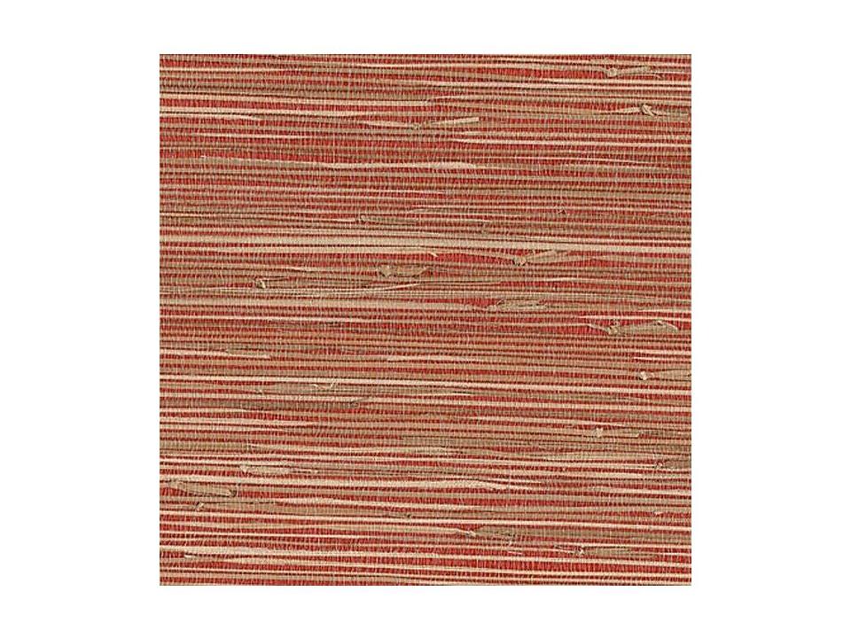 Kenneth James Rio Brick Grasscloth Wallpaper