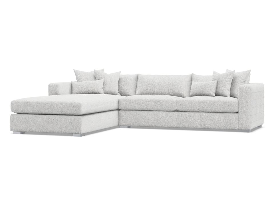 Interiors Helena 2-Piece Fabric Sectional Sofa with Left Arm Facing Chaise