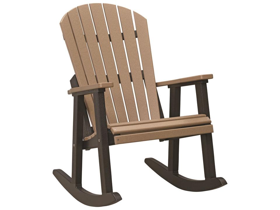 Comfo-Back Recycled HDPE Outdoor Rocking Chair