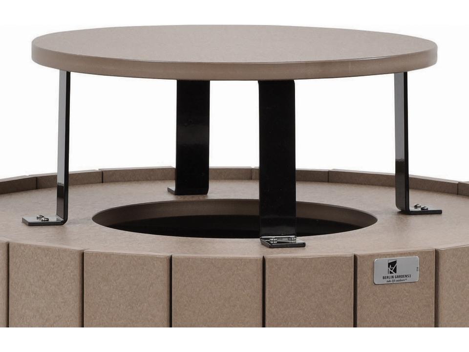 Trash Can Rain Guard for Outdoor Round Trash Cans